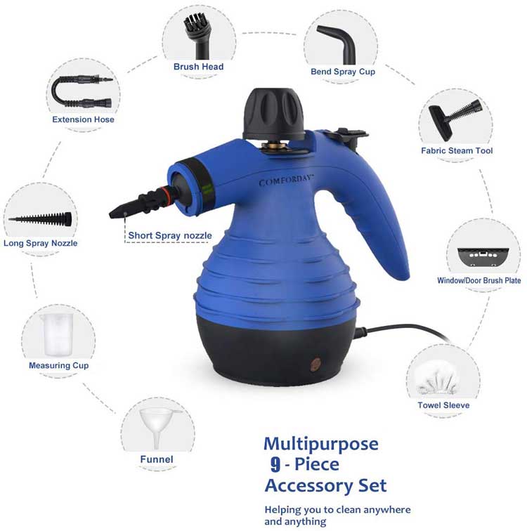 Comforday Multi-Purpose Hand-held Pressurized Steamer for bed bugs review